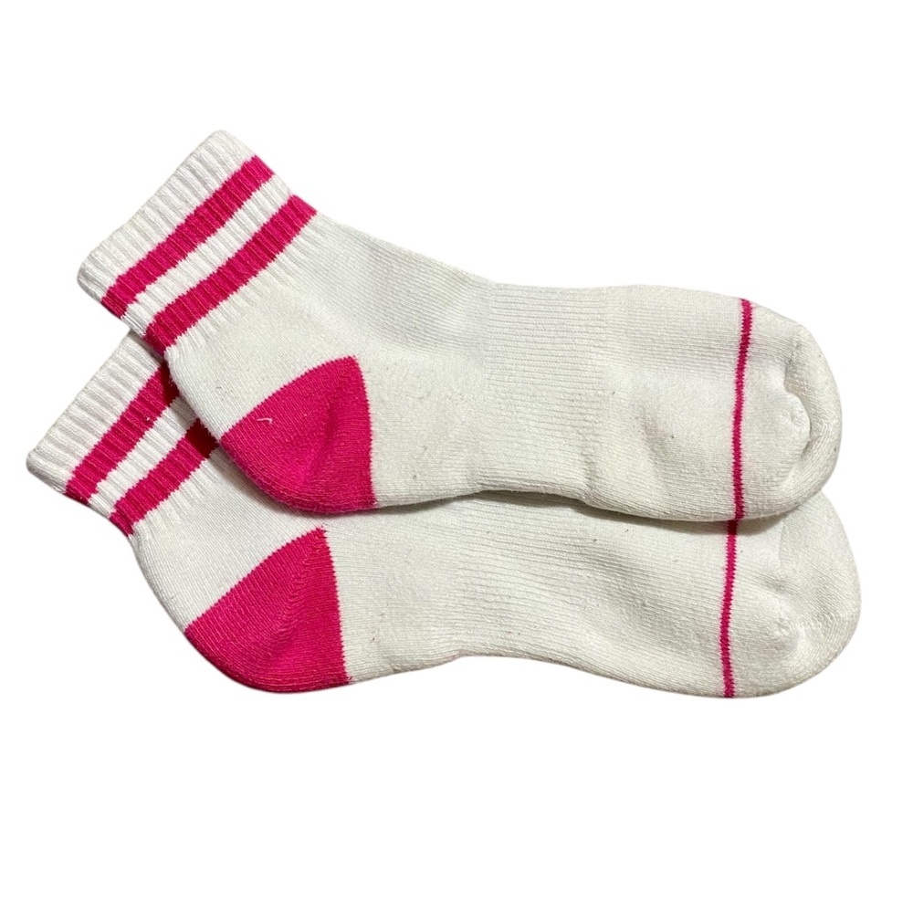 Women’s Pink Crew Socks
